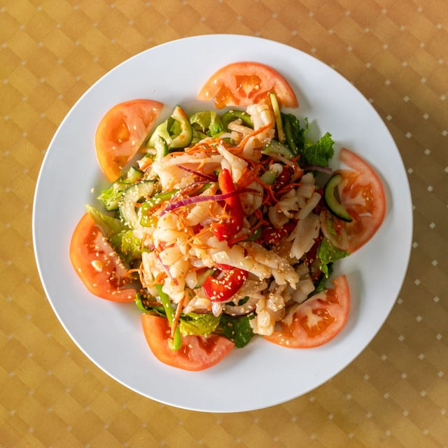 S10 - Spicy Sesame Squid Salad (Gỏi Mực) 🌶️.