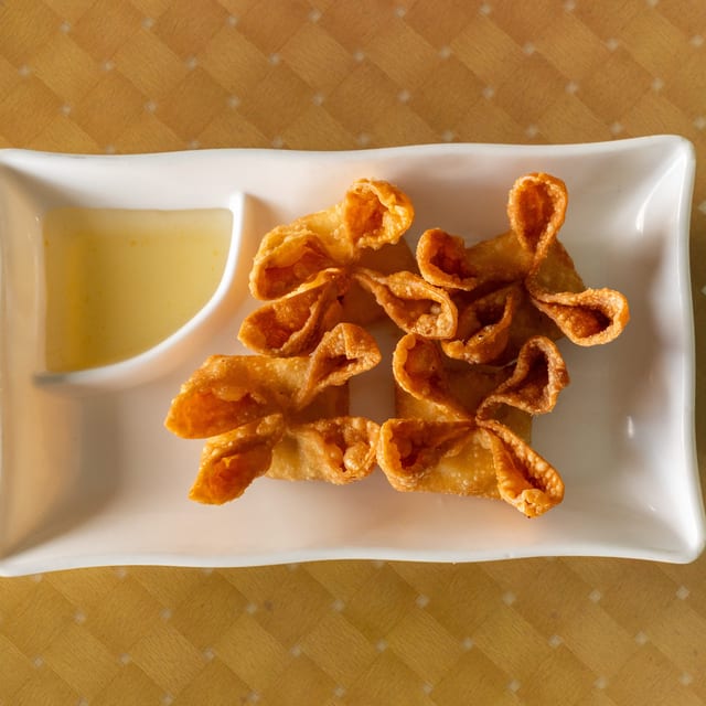 A7 – Crab Rangoons (Cream Cheese Hoành Thánh Chiên).